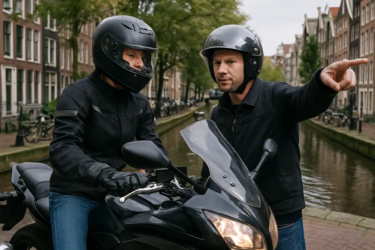 Motorrijlessen volgen in Amsterdam Motorrijlessen volgen in Amsterdam